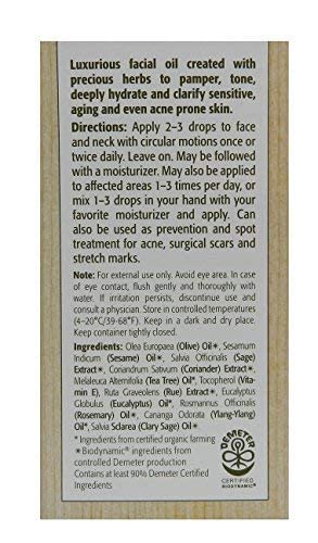 Eminence Facial Recovery Oil cap close-up—easy, mess-free use.