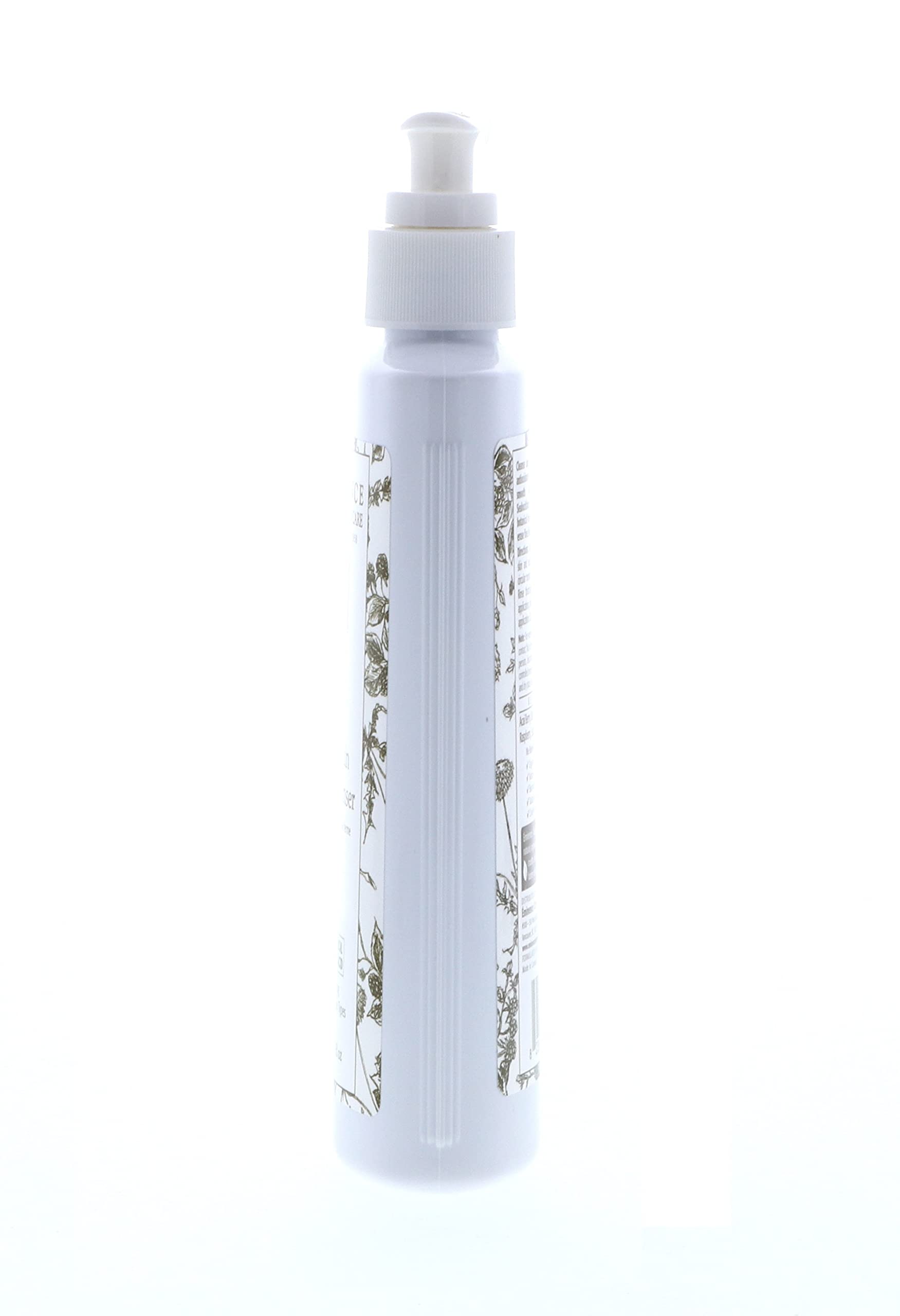 Eminence Firm Skin Acai Cleanser hyaluronic acid label highlights deep moisture.