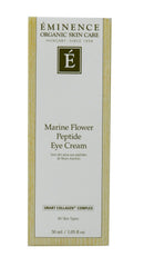 Eminence Marine Flower Peptide Eye Cream tube delivers ultra-rich hydration for the delicate eye area.