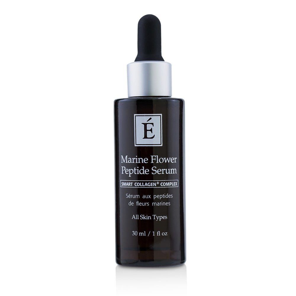 Eminence Marine Flower Peptide serum pump-dispense demonstrates easy application for daily skincare