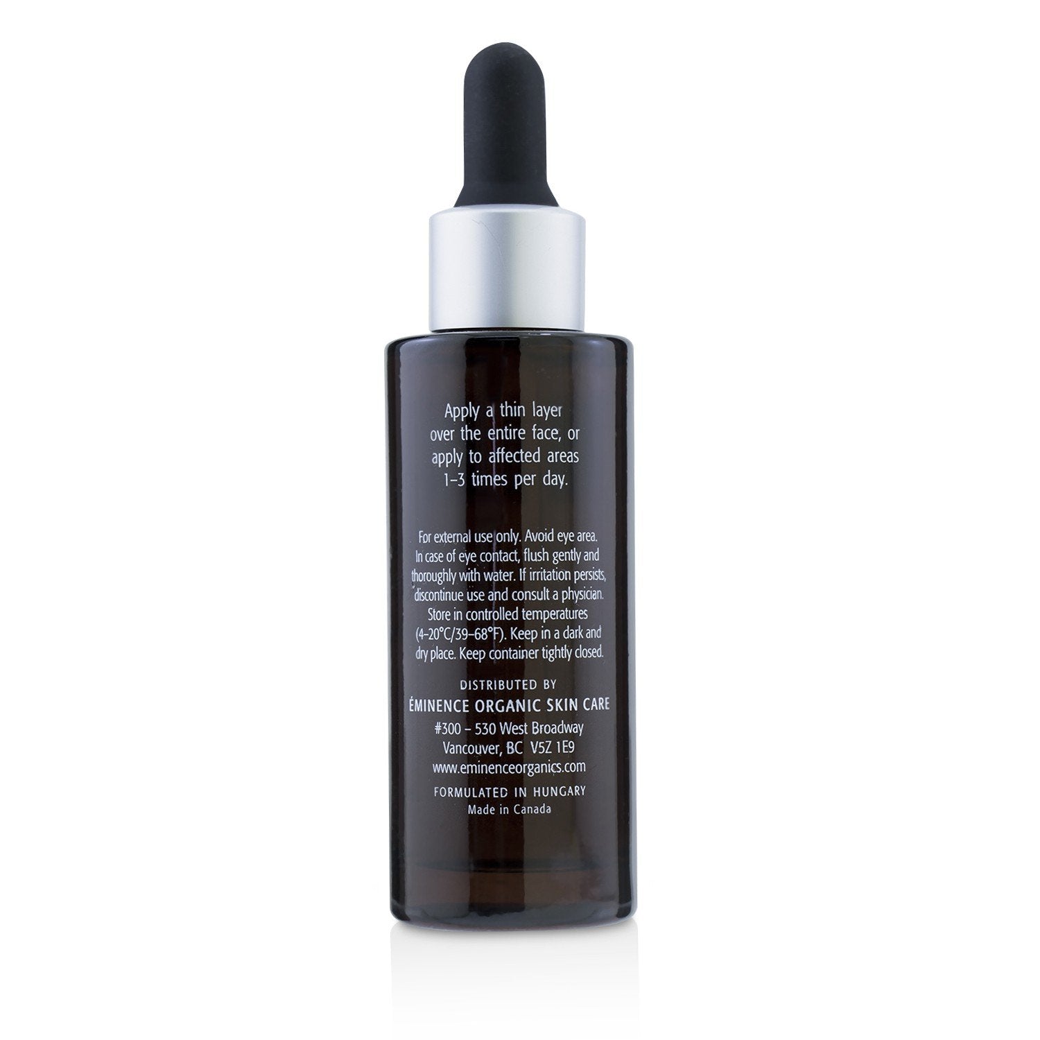 Eminence Marine Flower Peptide serum texture closeup highlights smooth gel for fine-line care