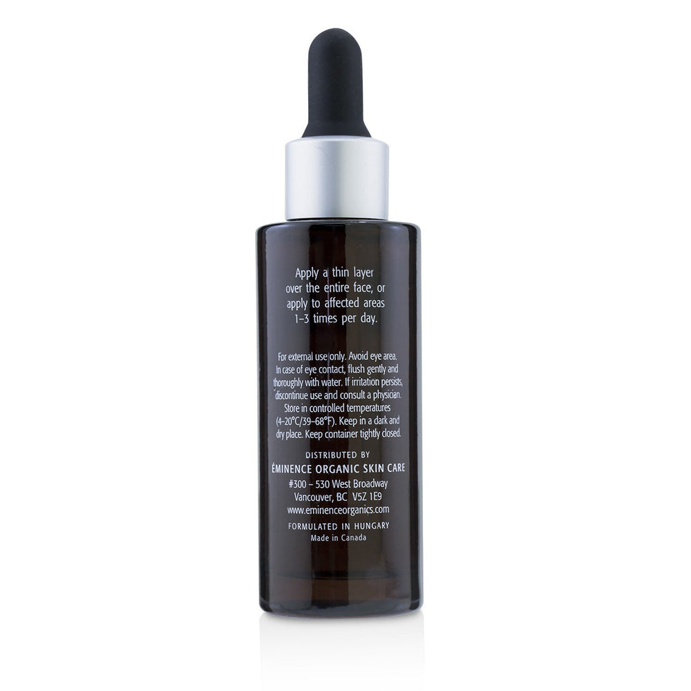 Eminence Marine Flower Peptide serum texture closeup highlights smooth gel for fine-line care