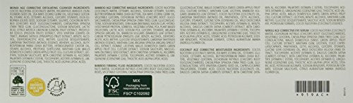 Eminence Monoi Age Corrective Exfoliating Cleanser close-up, showcasing gentle exfoliation for smoother skin.