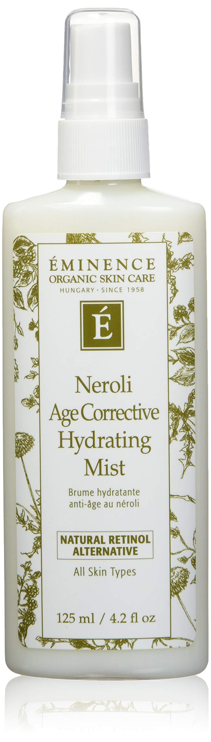 Eminence Neroli Hydrating Mist bottle provides refreshing hydration for radiant skin