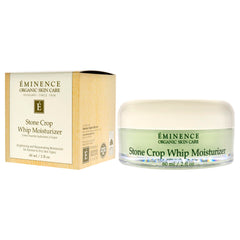 Eminence Stone Crop Whip Moisturizer texture swatch demonstrating a light, nourishing formula.