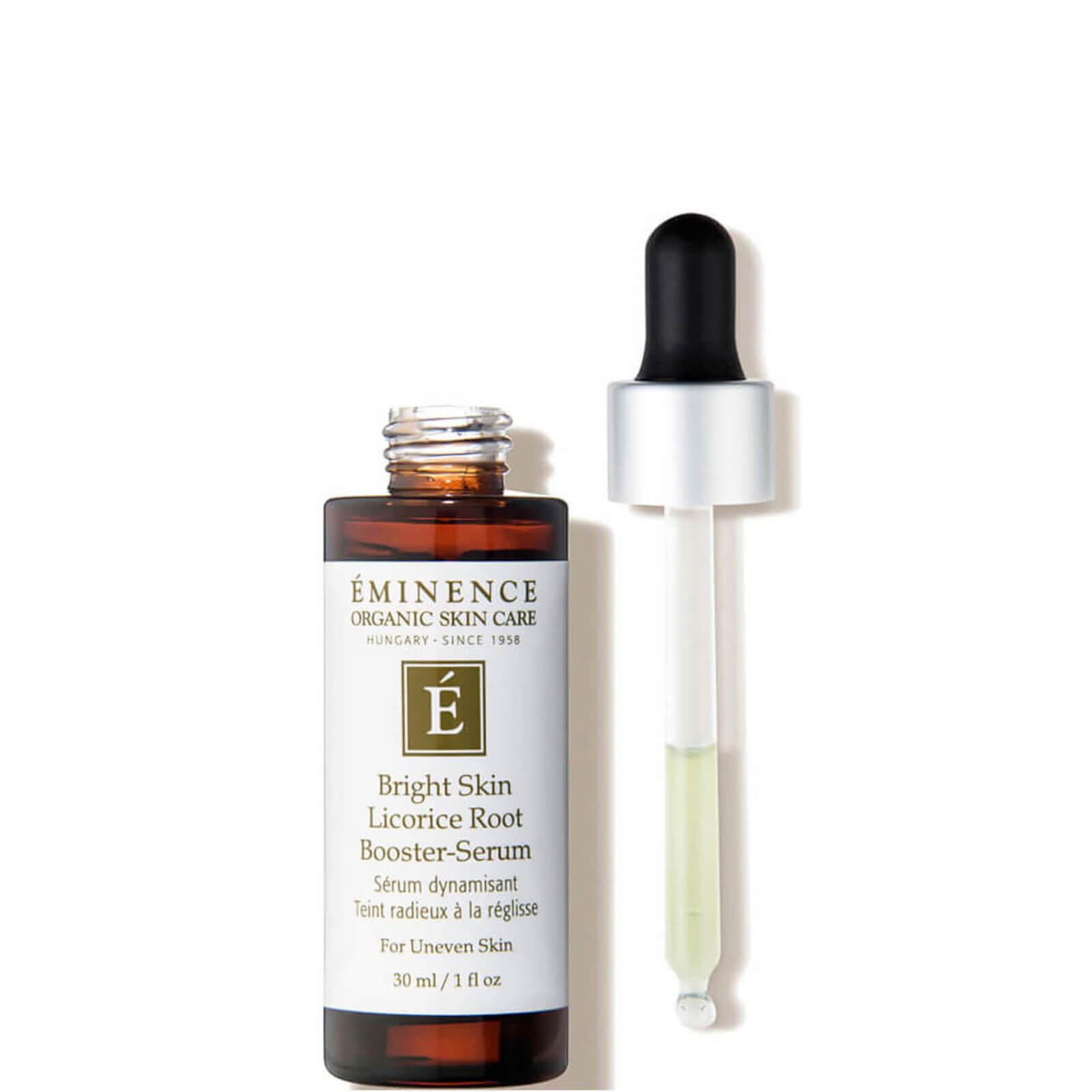 Eminence Serum texture close-up shows smooth non-greasy finish for daily use