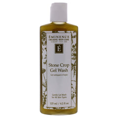 Eminence Stone Crop Gel Wash bottle delivers gentle cleansing and hydrating care for sensitive skin.