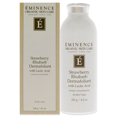 Eminence Strawberry Rhubarb fruit close-up evokes natural berries and refreshing feel
