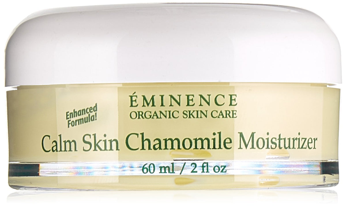Eminence Vitaskin Calm Skin Chamomile Cream Jar soothes sensitive skin while hydrating