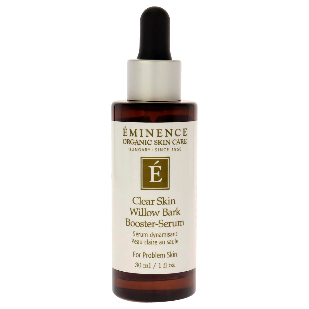 Eminence Clear Skin Willow Bark Booster Serum helps gentle exfoliation for balanced skin