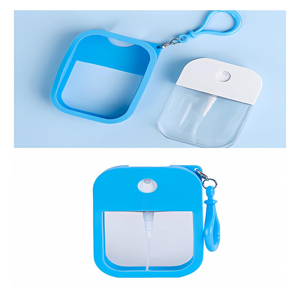EMISSU bottle with hook for easy attachment on bags