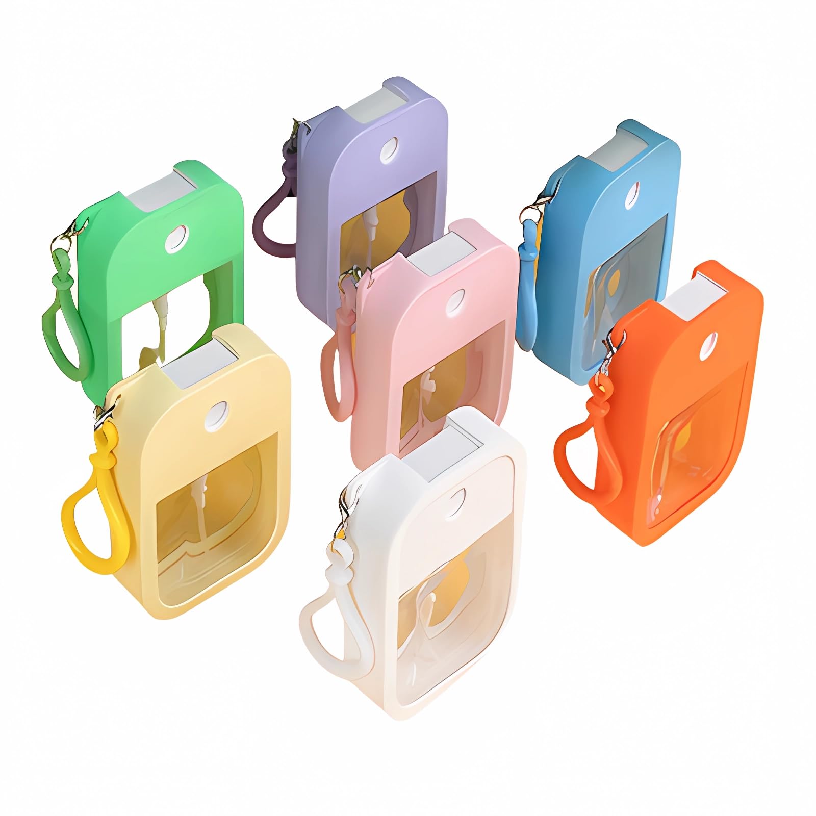 EMISSU card spray bottle set with 38ml capacity for travel organization
