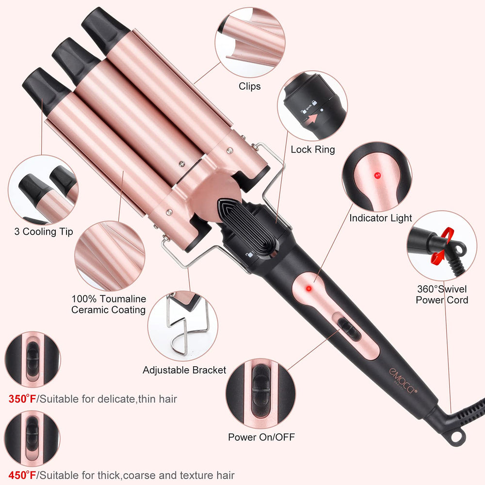 EMOCCI PRO dual voltage with auto-switch for worldwide use.