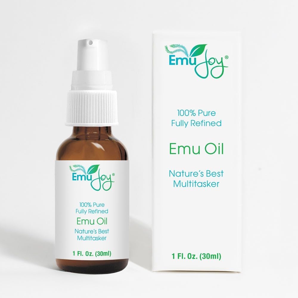 Emu Joy emu oil bottle for daily skin hydration and care