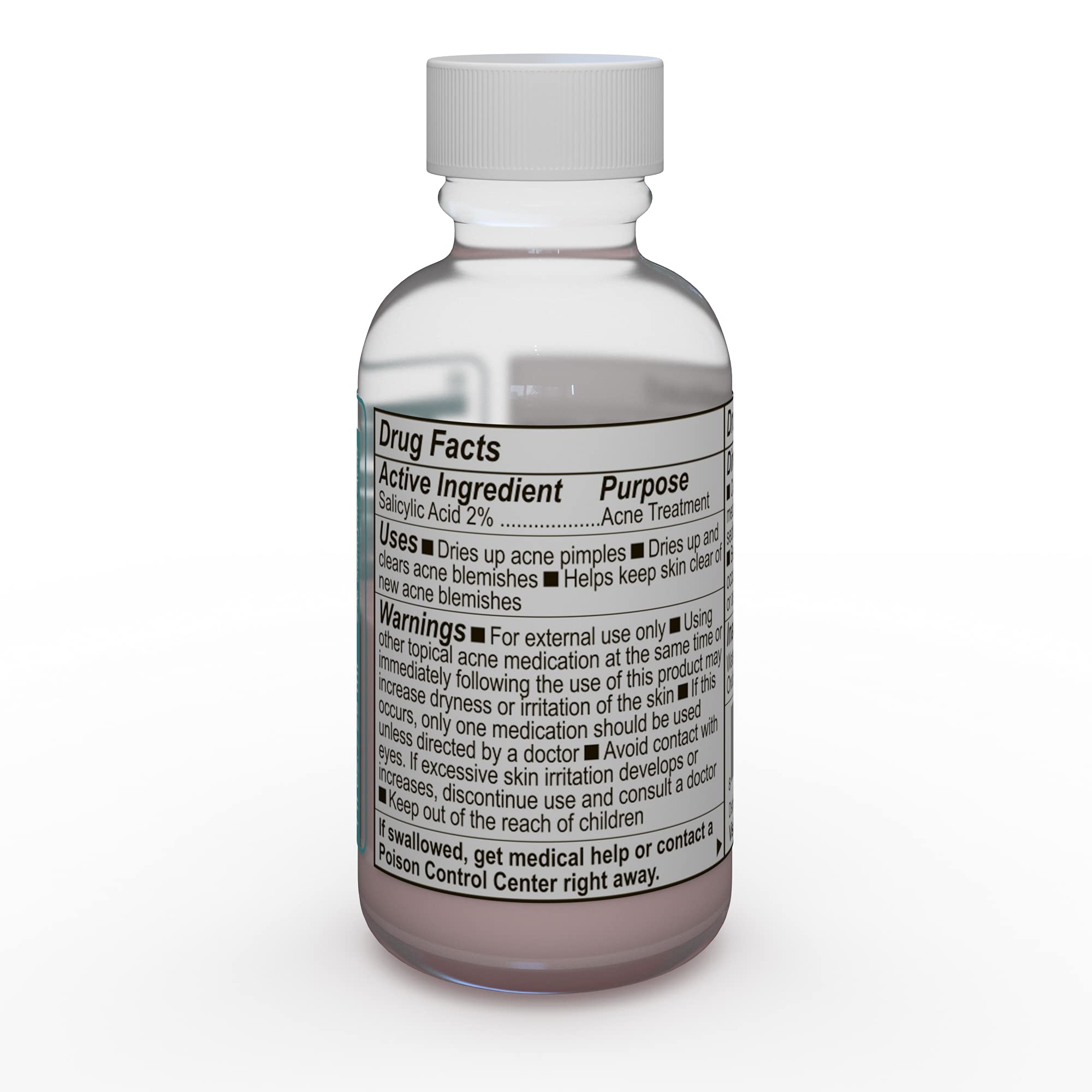 EMUAID overnight acne treatment redness reduction on treated area