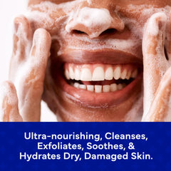 emuaid Therapeutic Moisture Bar rich-lather showcases face and body cleansing with hydrating oils.