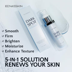 EnaSkin Dark Spot Serum texture swirl shows lightweight hydration