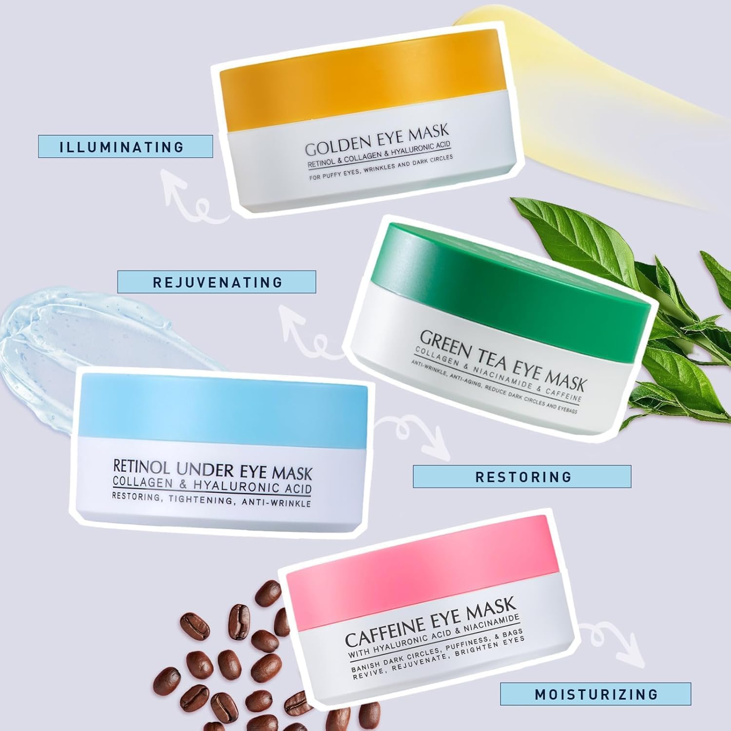 Enaskin Naturals all skin types friendly patches ready for day and night use.