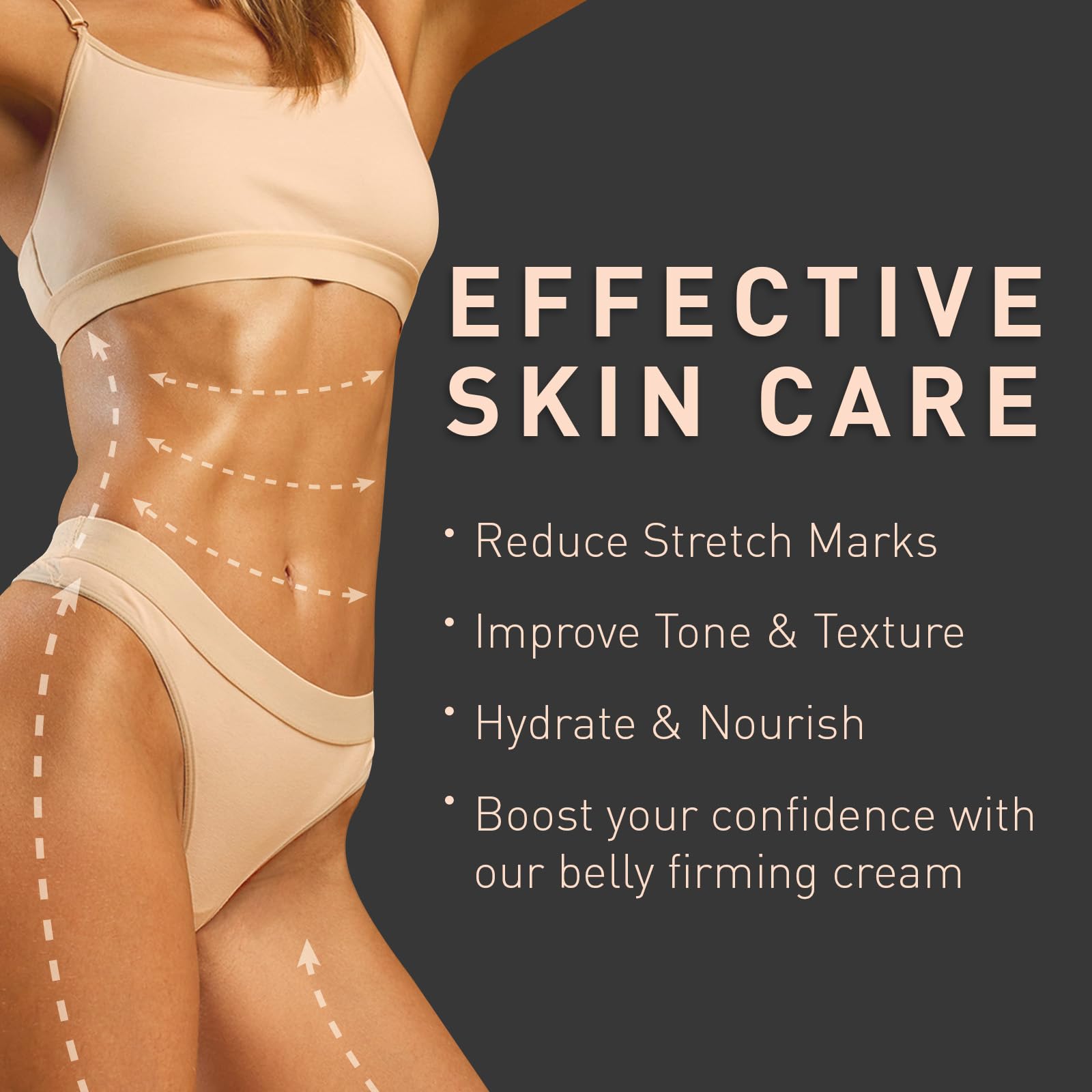 Enaskin Naturals Belly Firming Cream ingredient swirl visual