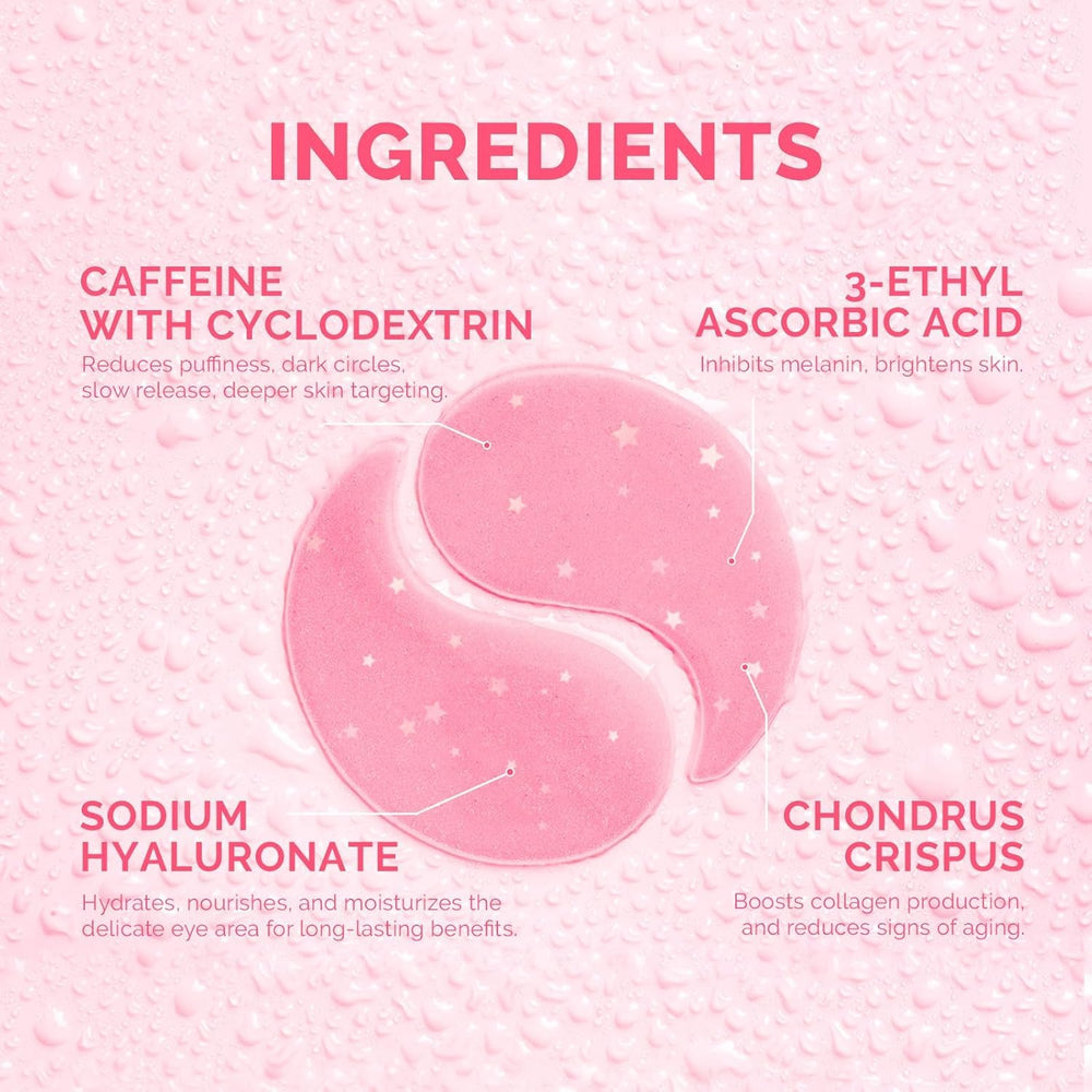Enaskin Naturals caffeine and hyaluronic acid boost image highlighting hydration and skin plumpness.