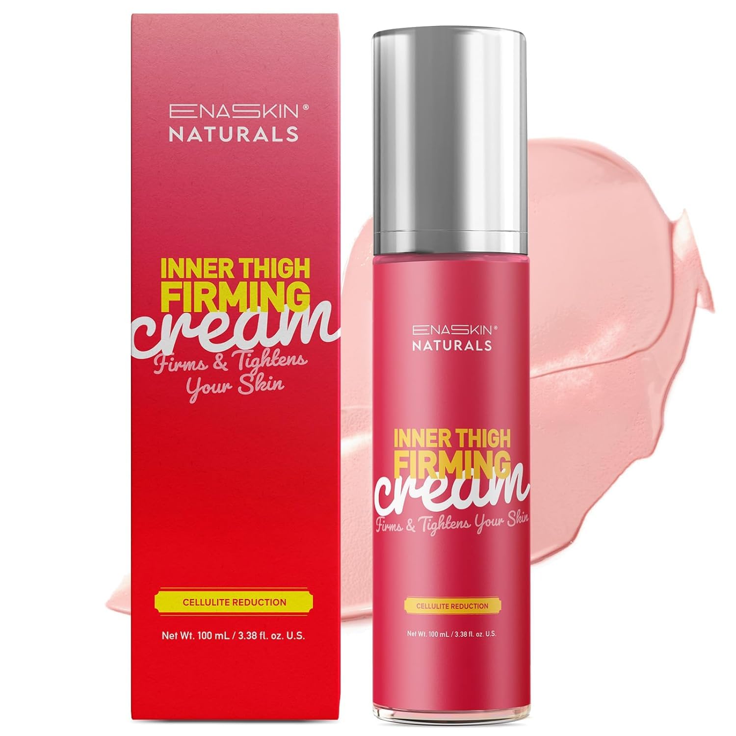 Enaskin Naturals cellulite remover leg bottle supports daily leg firming and smoother skin