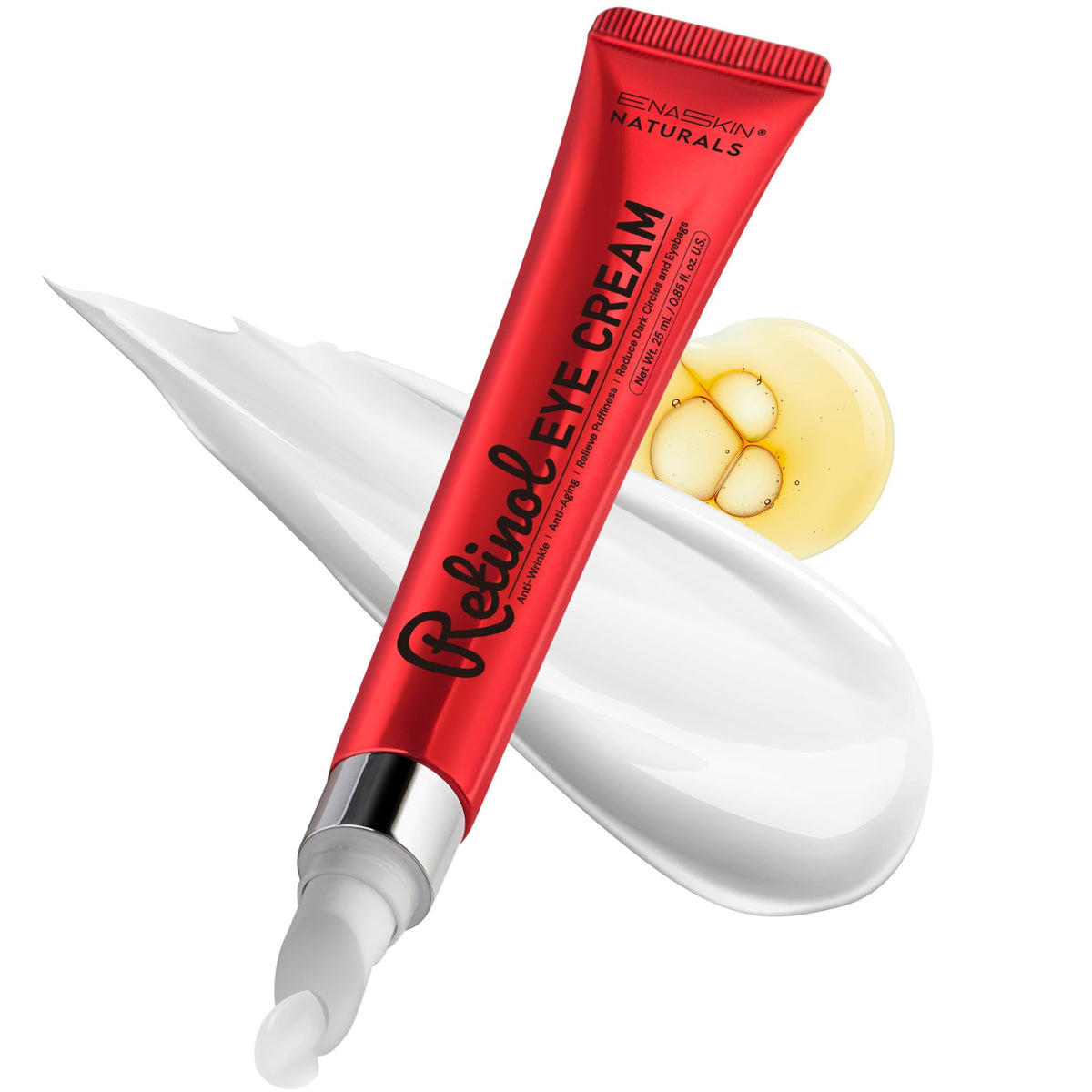 Enaskin Naturals EnaSkin eye cream packaging signals premium anti-aging care