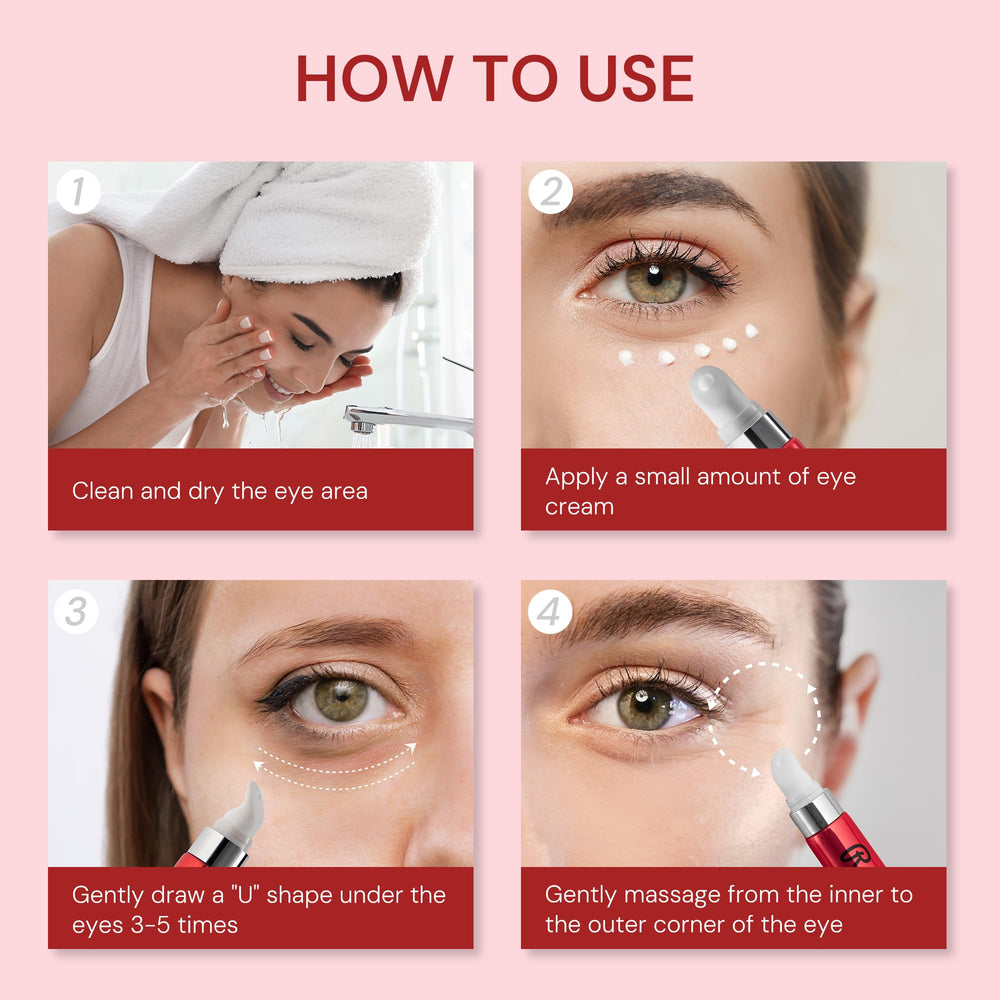 Under-eye area demonstrates hydration and subtle firming benefits