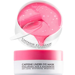 Enaskin Naturals under-eye patches pink pack close-up for soothing hydration and potential puffiness reduction.