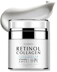 EnaSkin Retinol Collagen Cream bottle preserves potency for daily use.