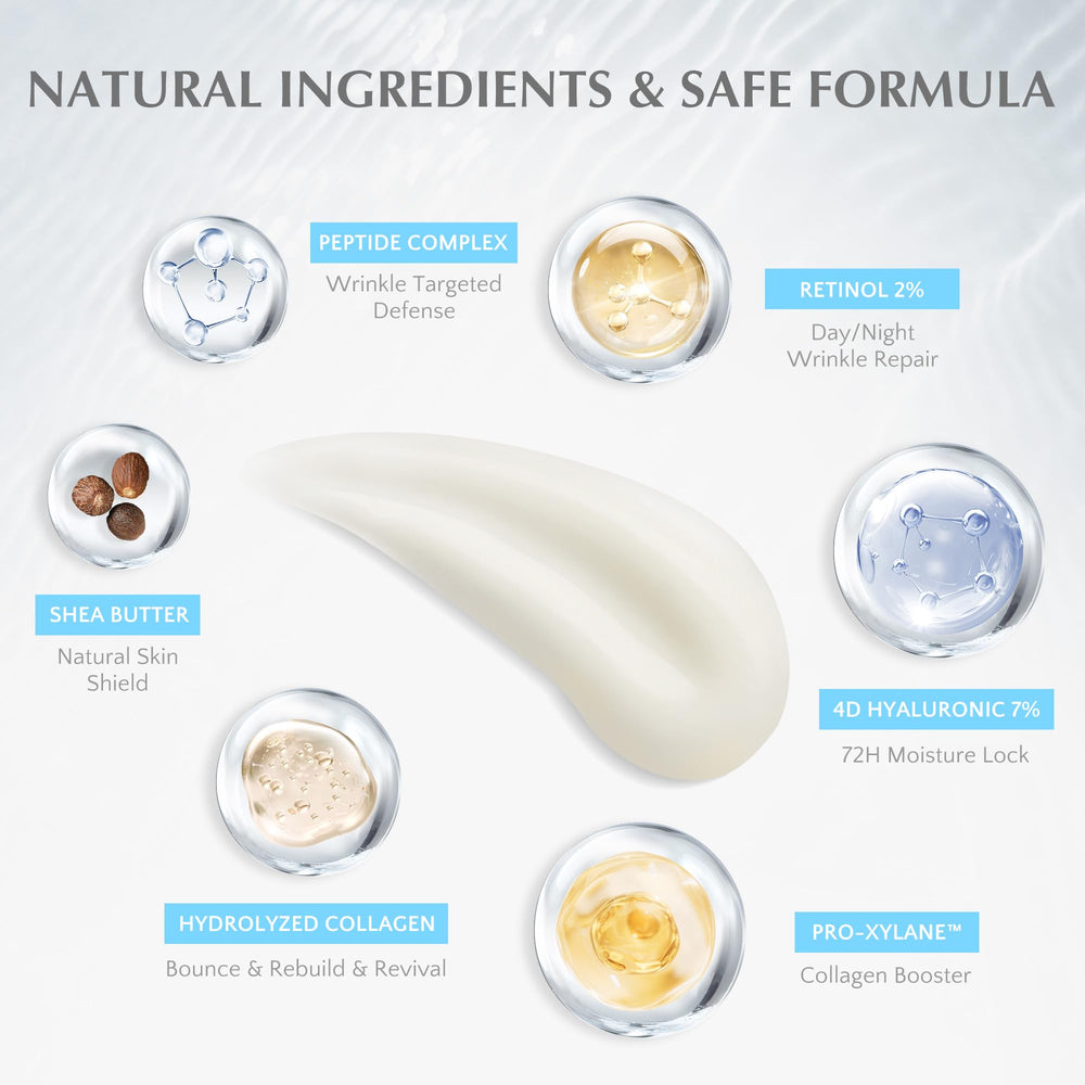 EnaSkin cream applied to neck and décolleté shows firming potential.