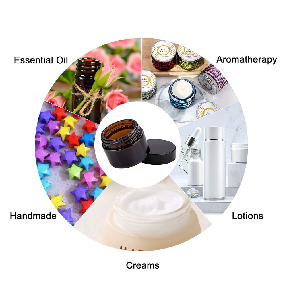 Encheng cosmetic storage idea with 2 oz jars for DIY beauty.