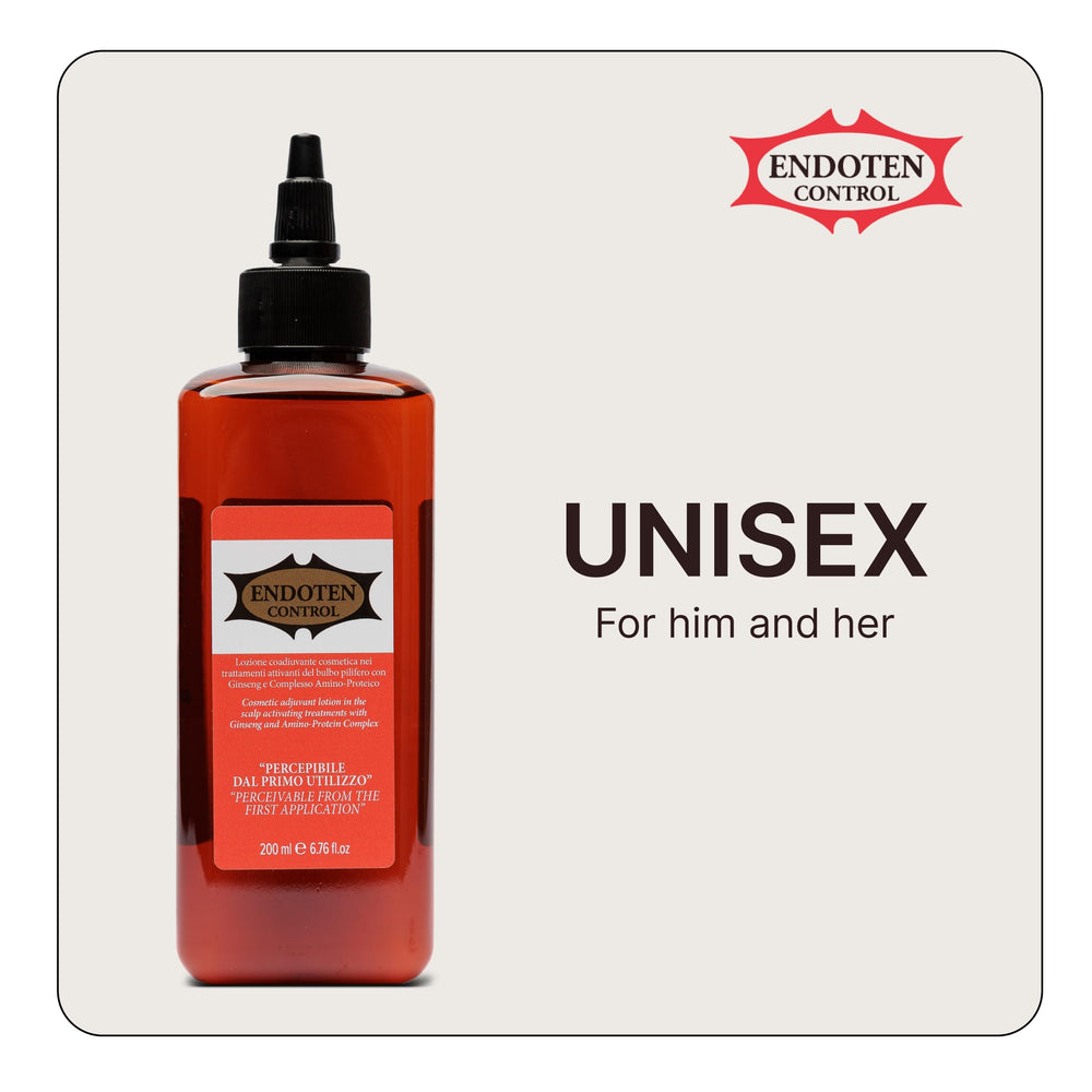 ENDOTEN CONTROL Lotion textured hair care shot conveys softness