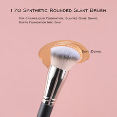 ENERGY Foundation Brush 170 designed for liquid foundation blending on the face.