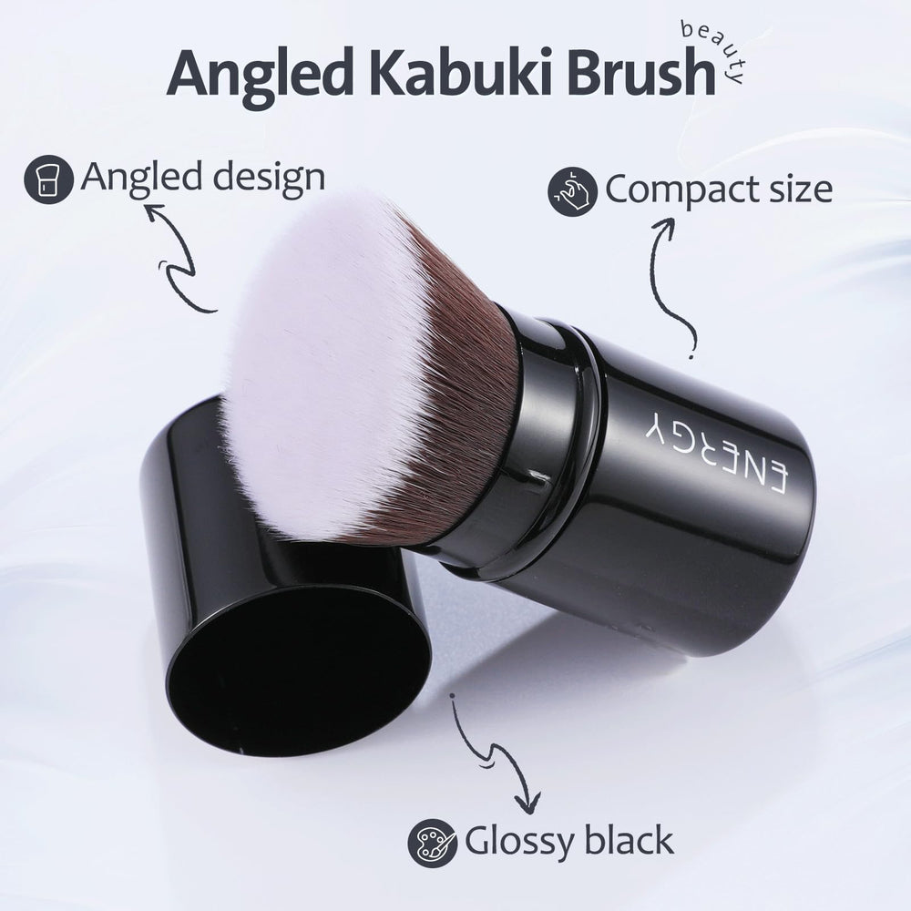 ENERGY Kabuki Mini travel case protects brush during trips