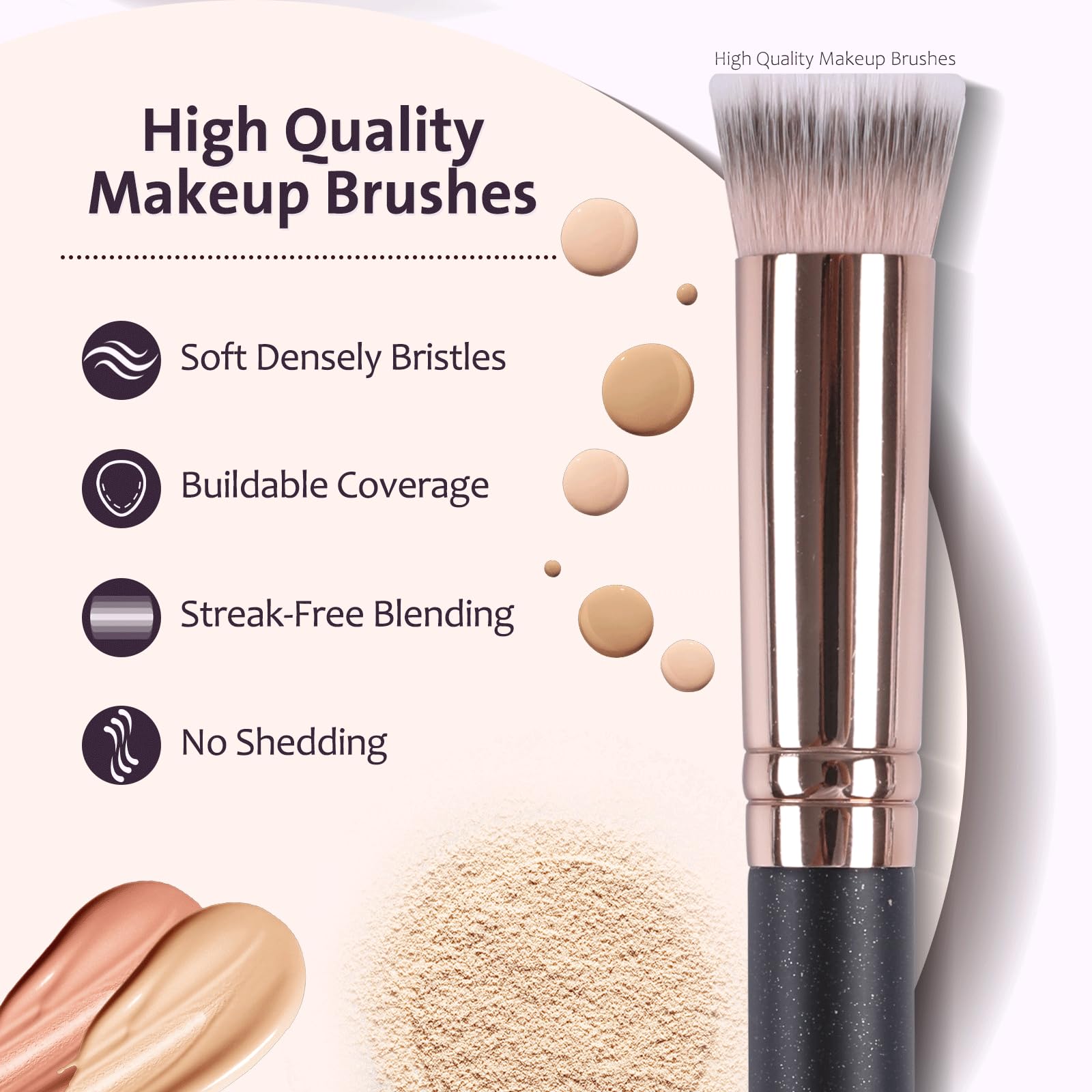 ENERGY compact design fits into small makeup bags for on-the-go touch-ups.