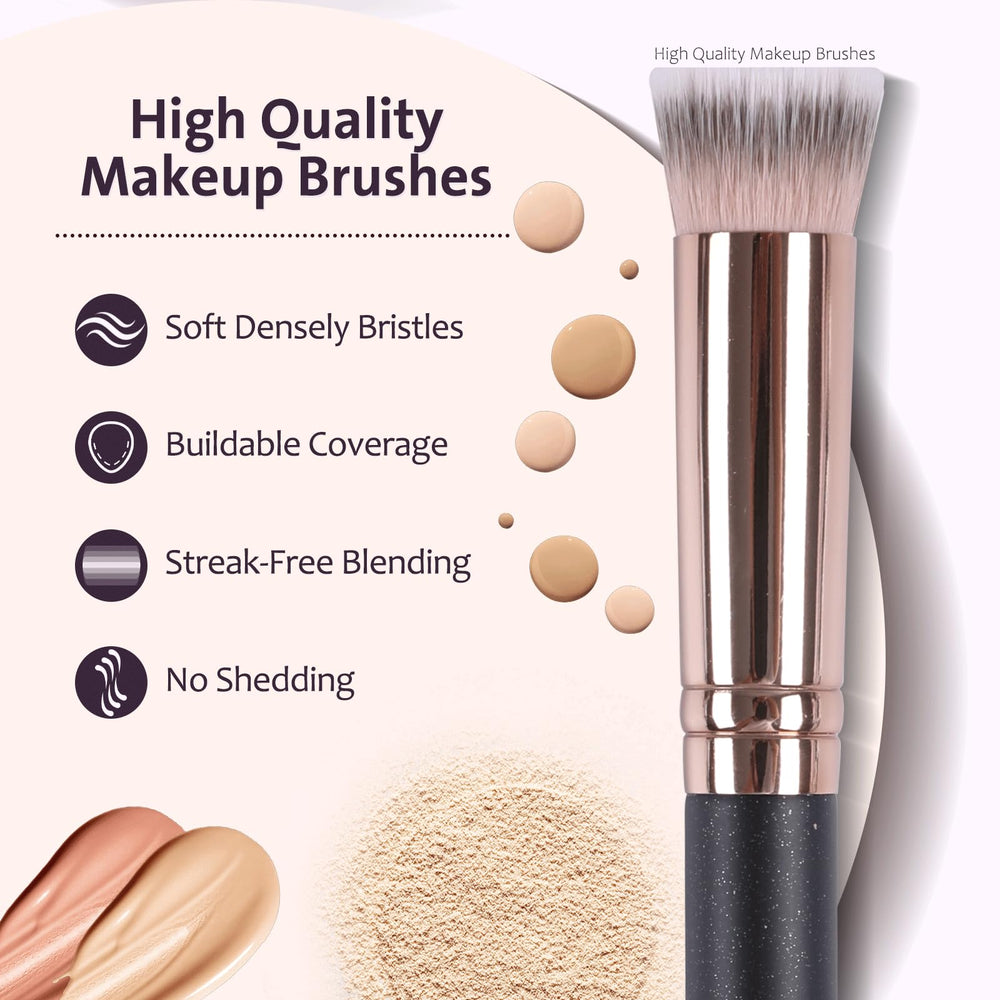 ENERGY compact design fits into small makeup bags for on-the-go touch-ups.