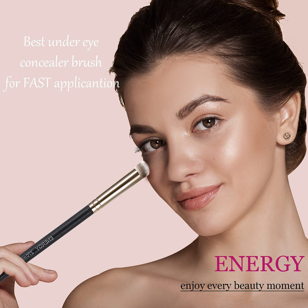 Energy Under Eye Concealer Brush eco-friendly materials and packaging for mindful makeup routines.