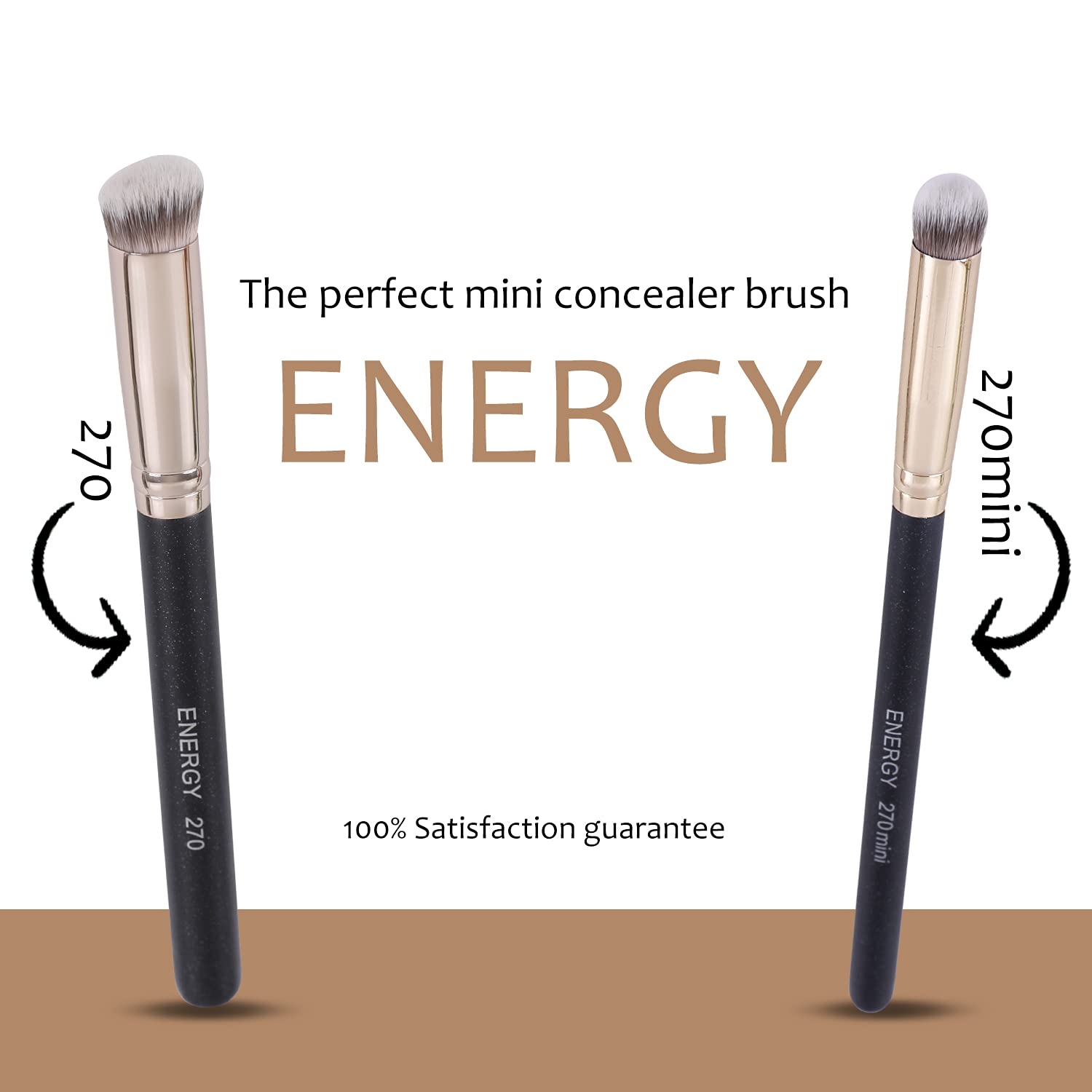 Energy Under Eye Concealer Brush mini multitasker for sun spots and small blemishes.