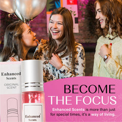 Enhanced Scents Alloura skin diffusion captures subtle aroma that lasts.
