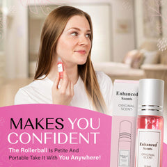 Enhanced Scents Roll-on application demo demonstrates quick, precise scent application.