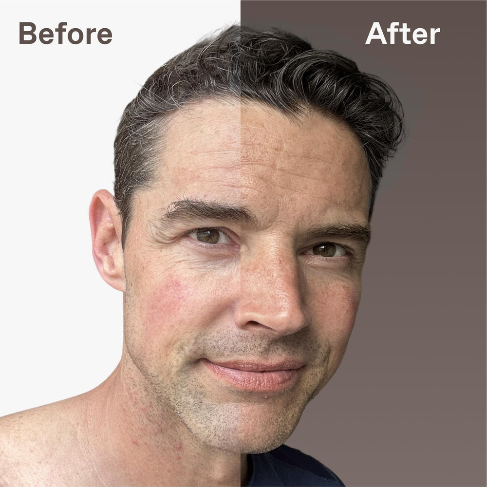 ENHANSE Clear, scent-free self-tanner dries quickly on the skin
