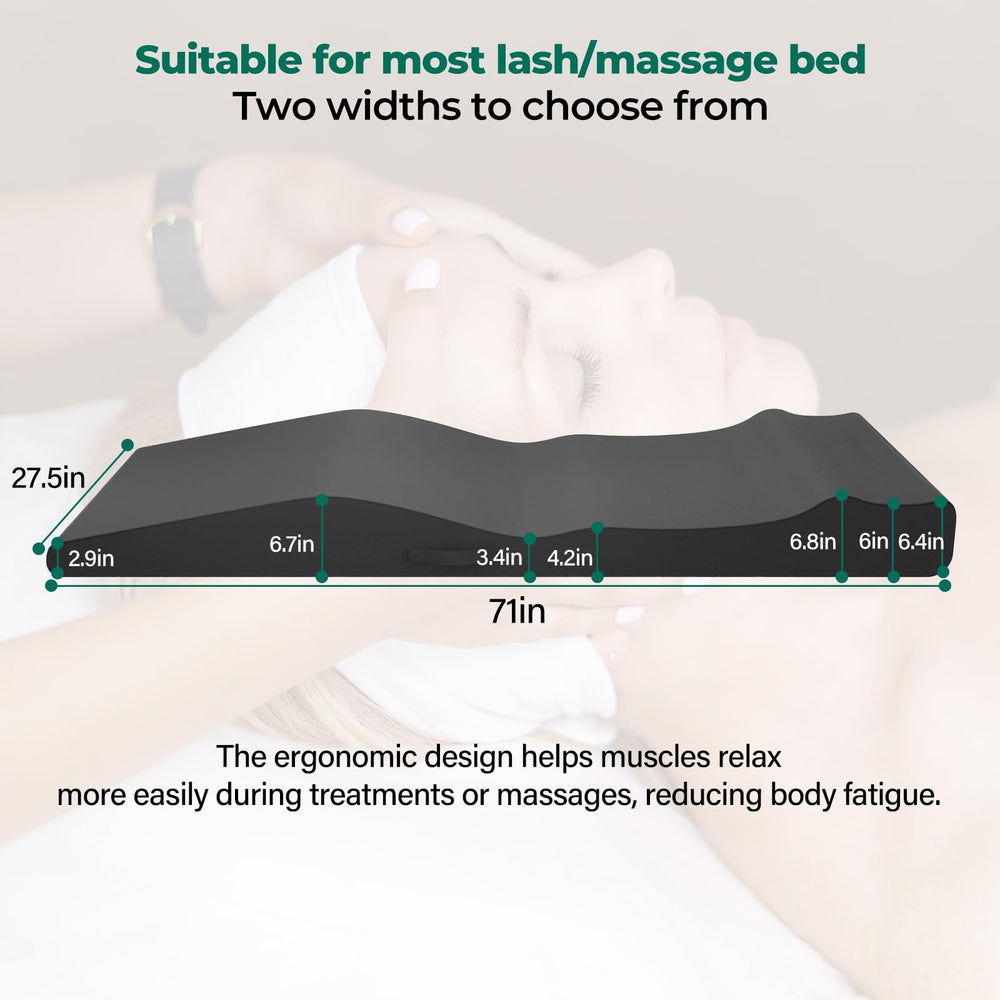 ENITYA Lash Bed Topper removable cover for easy hygiene.