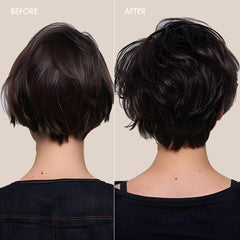 Enjoy Dry Wax smooth, easy application that reduces tugging during styling.