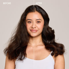 Enjoy Hair Finishing Spray volume and shine on visible hair texture