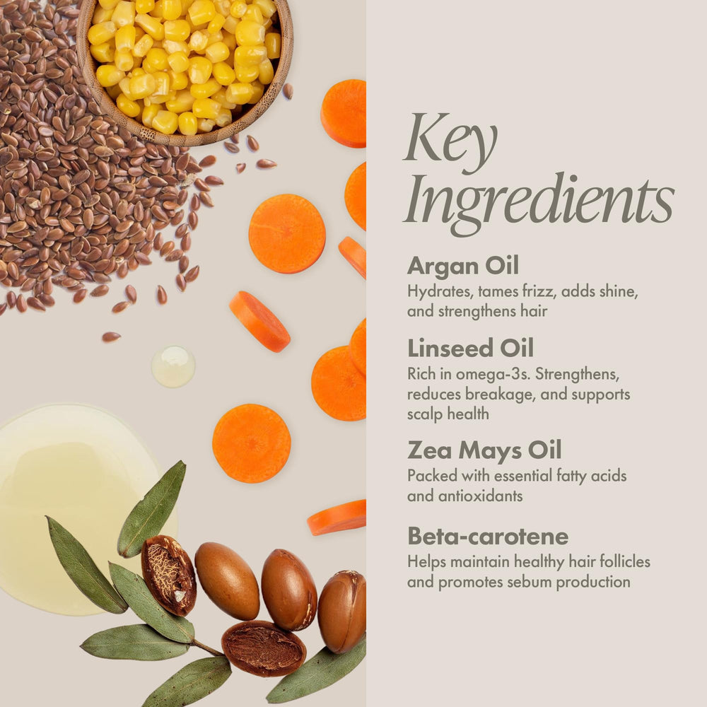 Enjoy Hair & Skin Treatment Oil finish provides a satin-smooth shine.