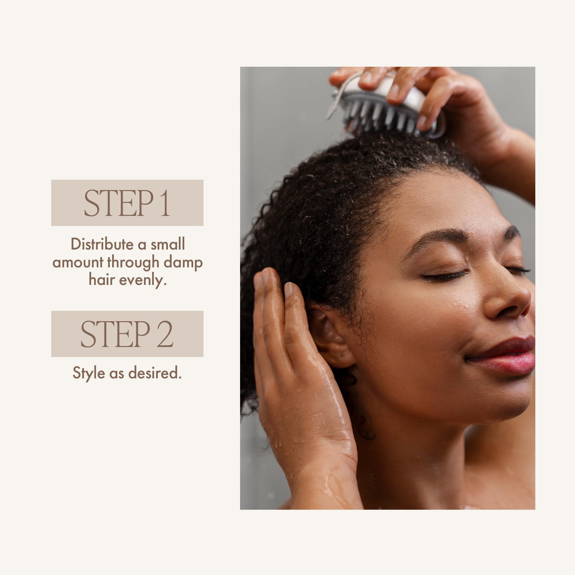 Enjoy Hair Styling Cream natural formula emphasizes gentle ingredients for healthy styling