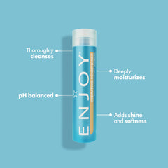 Enjoy Hydrating Conditioner pump-dispense for easy daily use and better manageability.