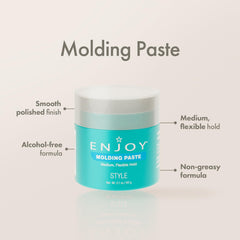 Enjoy Molding Paste medium hold enables natural movement with controlled shape