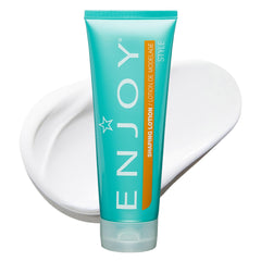Enjoy Shaping Curly Hair Styling Cream bottle shows lightweight curl control for soft definition.
