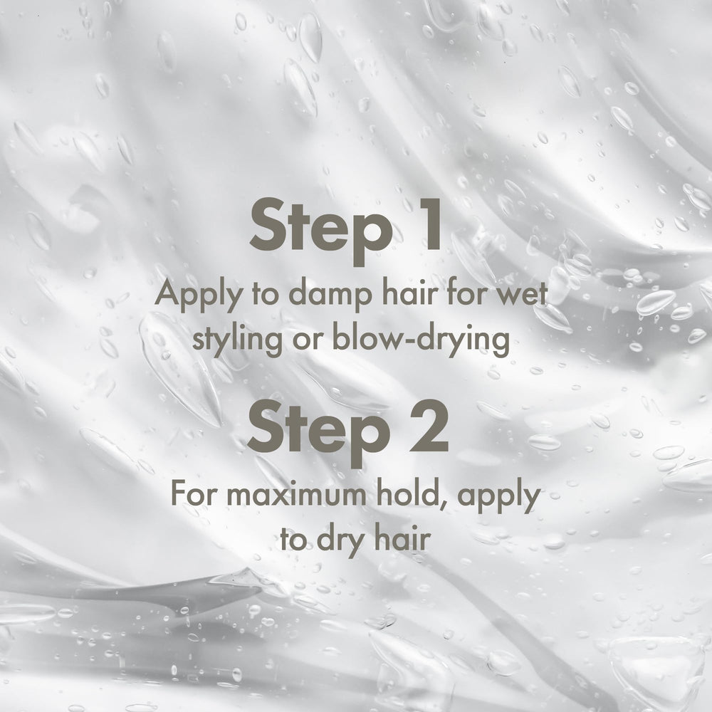 Enjoy Strong Holding Gel finish-closeup indicates an alcohol-free polished finish